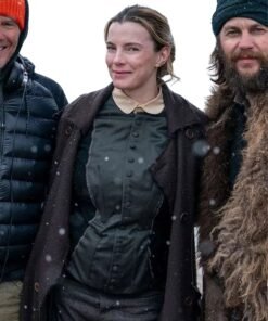 Sara Rowell 2025 American Primeval Brown Coat
