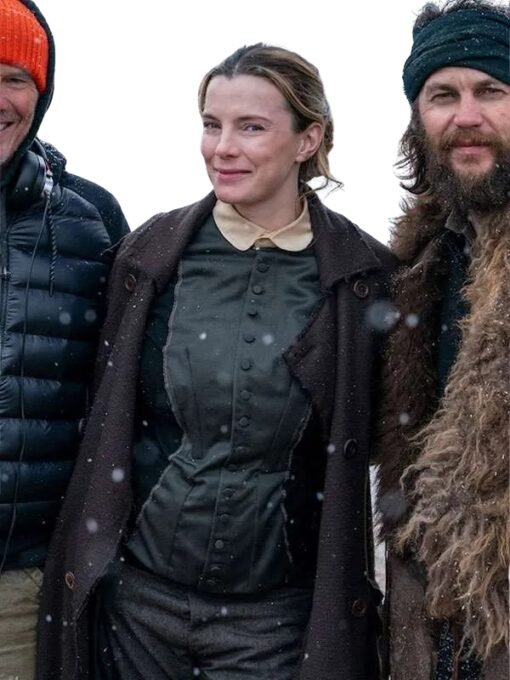 Sara Rowell 2025 American Primeval Brown Coat