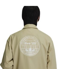 Adidas x Oasis Tour Coach Jacket Khaki