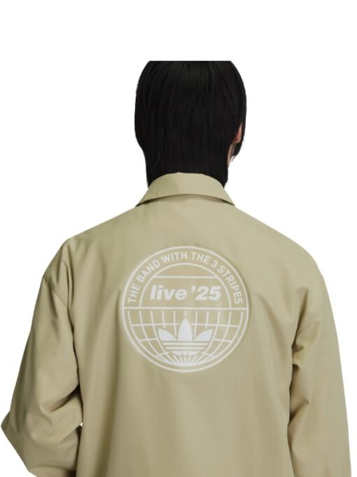 Adidas x Oasis Tour Coach Jacket Khaki