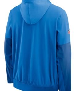 Nike Blue Detroit Lions Hoodie Jacket
