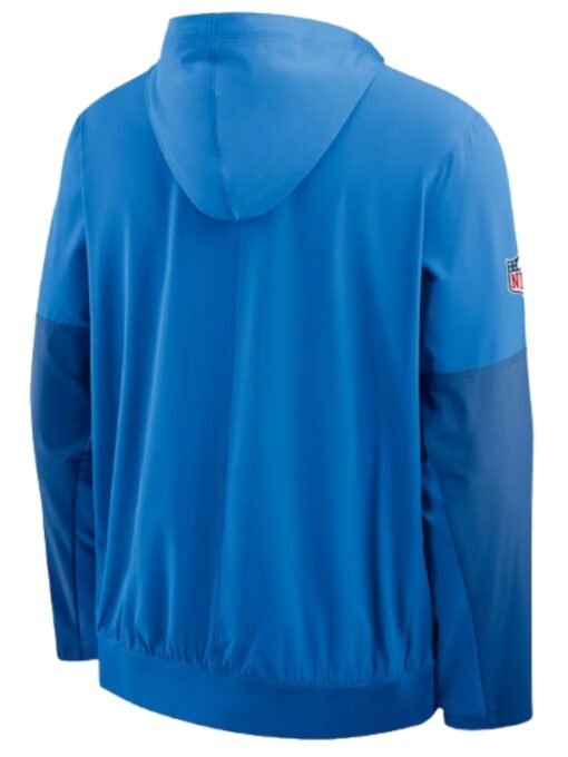 Nike Blue Detroit Lions Hoodie Jacket