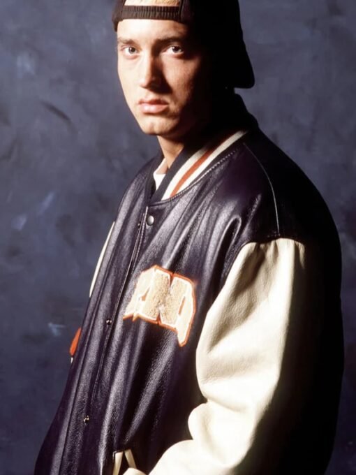 Eminem Black Leather Jacket