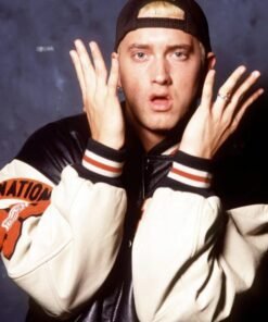 Eminem Varsity Leather Jacket