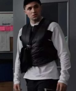 TV Series Ted Lasso Jamie Tartt Black Vest