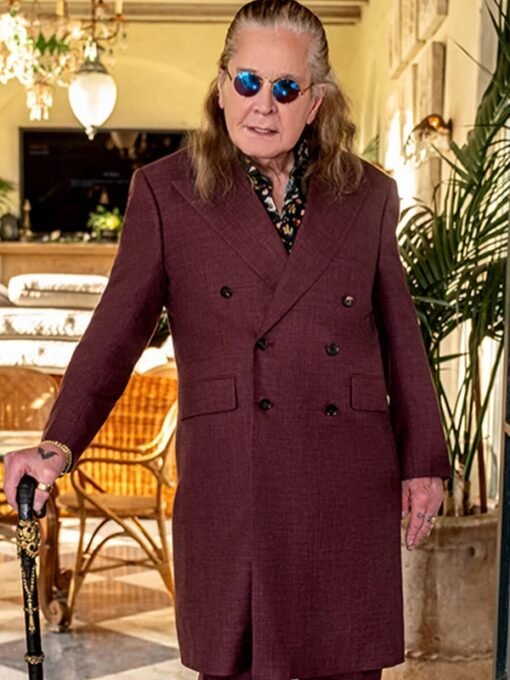 Ozzy Osbourne Wool Coat
