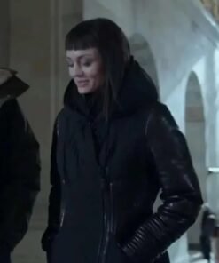The Recruit Max Meladze Black Puffer Coat