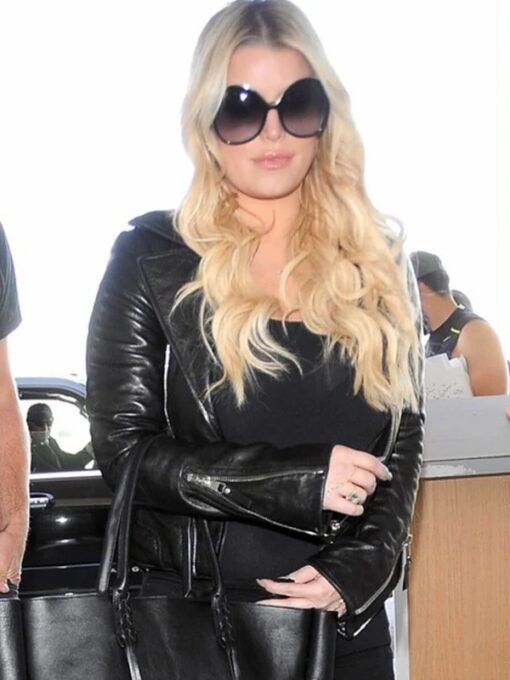 Jessica Simpson Leather Jacket