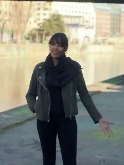 Kelly Kwitny The Recruit Green Jacket