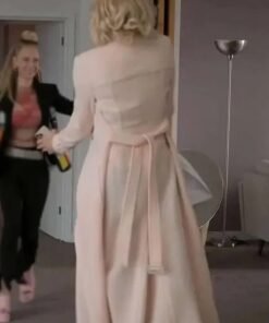 Hannah Waddingham Ted Lasso S03 Pink Coat