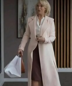 Ted Lasso S03 Hannah Waddingham Pink Coat
