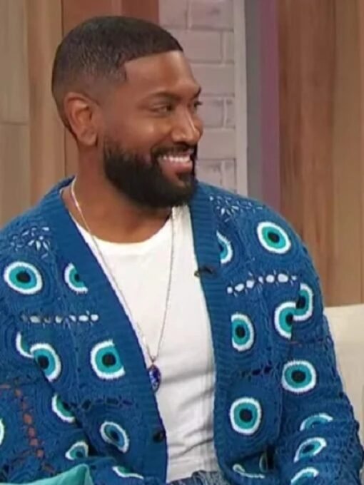 Sherri 2024 Bryan Terrell Clark Blue Cardigan