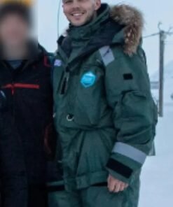 Nicholas Hoult 2025 Superman Green Jacket