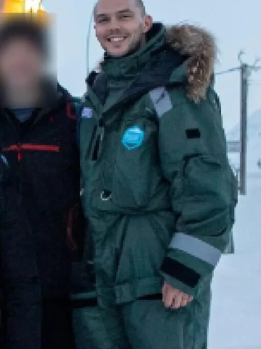 Nicholas Hoult 2025 Superman Green Jacket