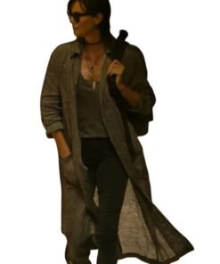 Charlize Theron The Old Guard 2 Grey Coat