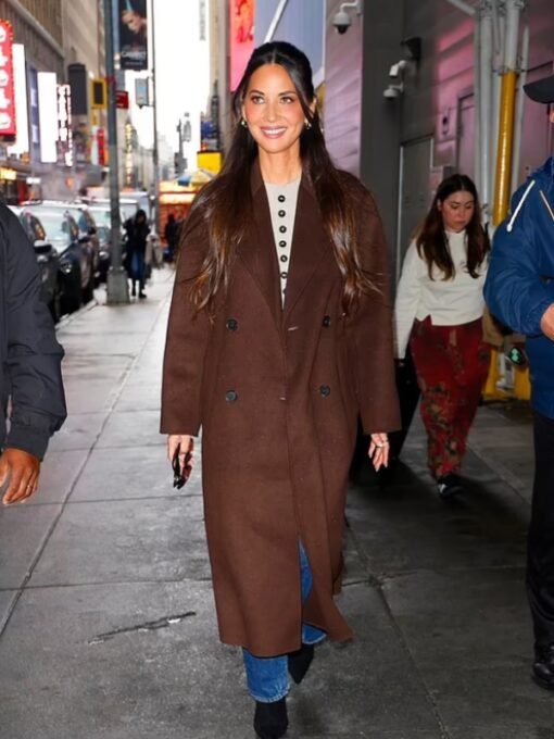 Gma Studios Olivia Munn Trench Coat