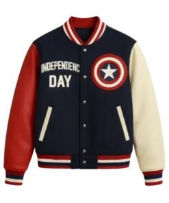 USA Independence Eagle Varsity Jacket