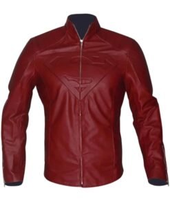 Superman Smallville Red Leather Jacket