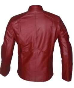 Superman Smallville Red Leather Jacket Costume
