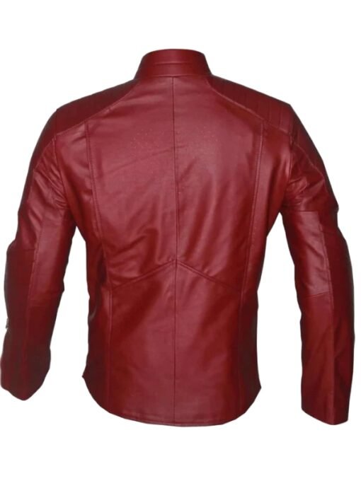 Superman Smallville Red Leather Jacket Costume