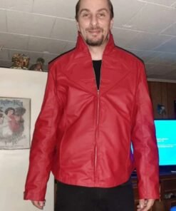 Smallville Tom Welling Superman Red Leather Jacket
