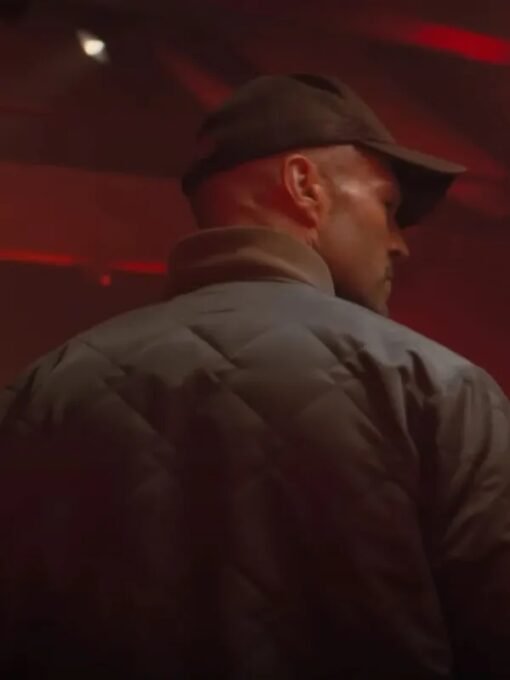 A Working Man Jason Statham Grey Jacket