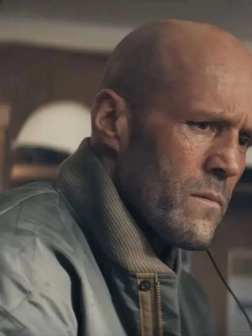 A Working Man 2025 Jason Statham Grey Jacket