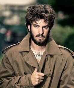 Andrew Garfield After The Hunt Brown Coat
