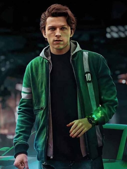 Tom Holland Ben 10 Green Jacket