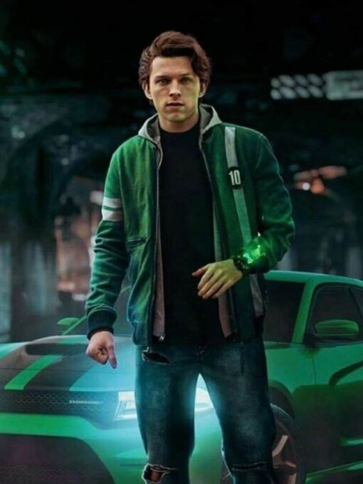 Tom Holland Ben 10 2021 Green Jacket