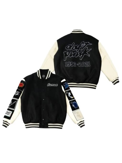 Daft Punk Letterman Black Jacket