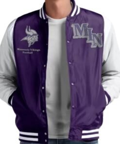 Elements Elite Minnesota Vikings Varsity Jacket