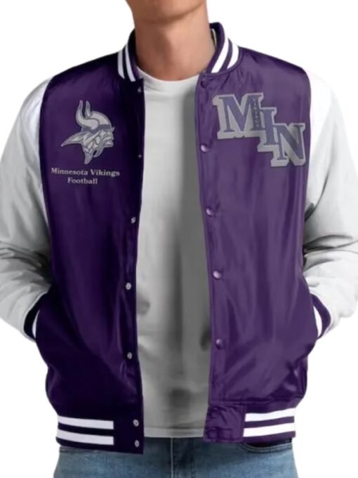 Elements Elite Minnesota Vikings Varsity Jacket
