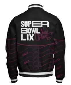 Super Bowl LIX New Orleans Black Jacket
