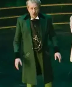 Jeff Goldblum Wicked 2024 Green Coat