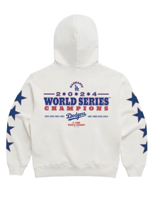 Madhappy Dodgers White Hoodie