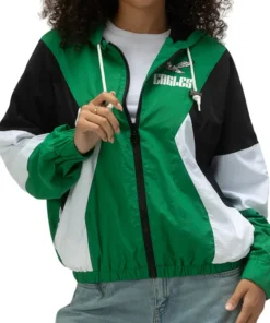 Erin Andrews Philadelphia Eagles Windbreaker Jacket