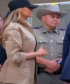 Melania Trump Texas Flooding Jacket