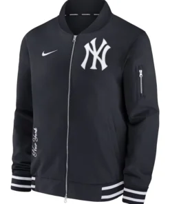 New York Yankees Bomber Jacket Black