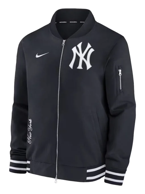 New York Yankees Bomber Jacket Black