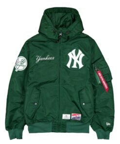 New York Yankees x Alpha Industries x New Era Green Jacket
