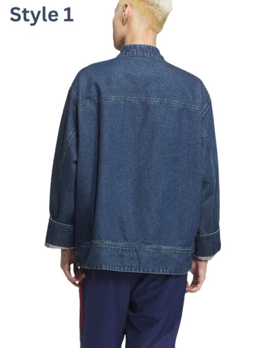 Adidas Chinese Blue Denim Jacket