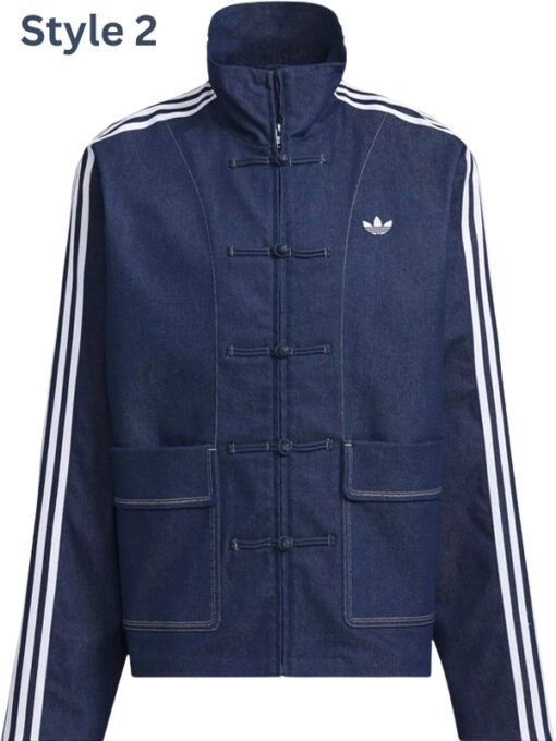 Adidas New Year Chinese Blue Denim Jacket