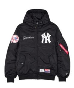 New York Yankees x Alpha Industries Hooded Jacket