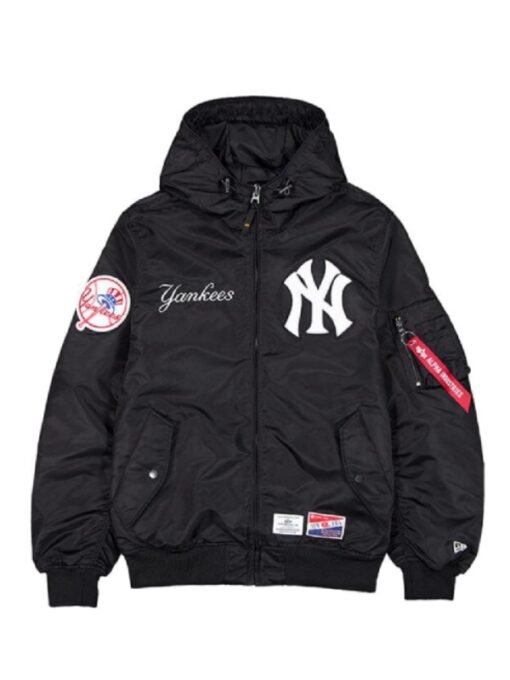 New York Yankees x Alpha Industries Hooded Jacket