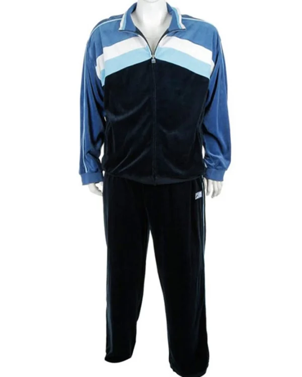 The Sopranos James Gandolfini velvet tracksuit front view
