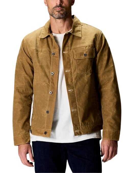 Flint and Tinder Waxed Trucker Jacket