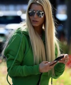 Jessica Simpson Green Jacket