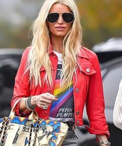 Jessica Simpson Red Jacket