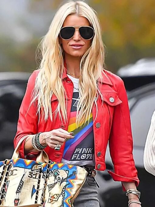 Jessica Simpson Red Jacket